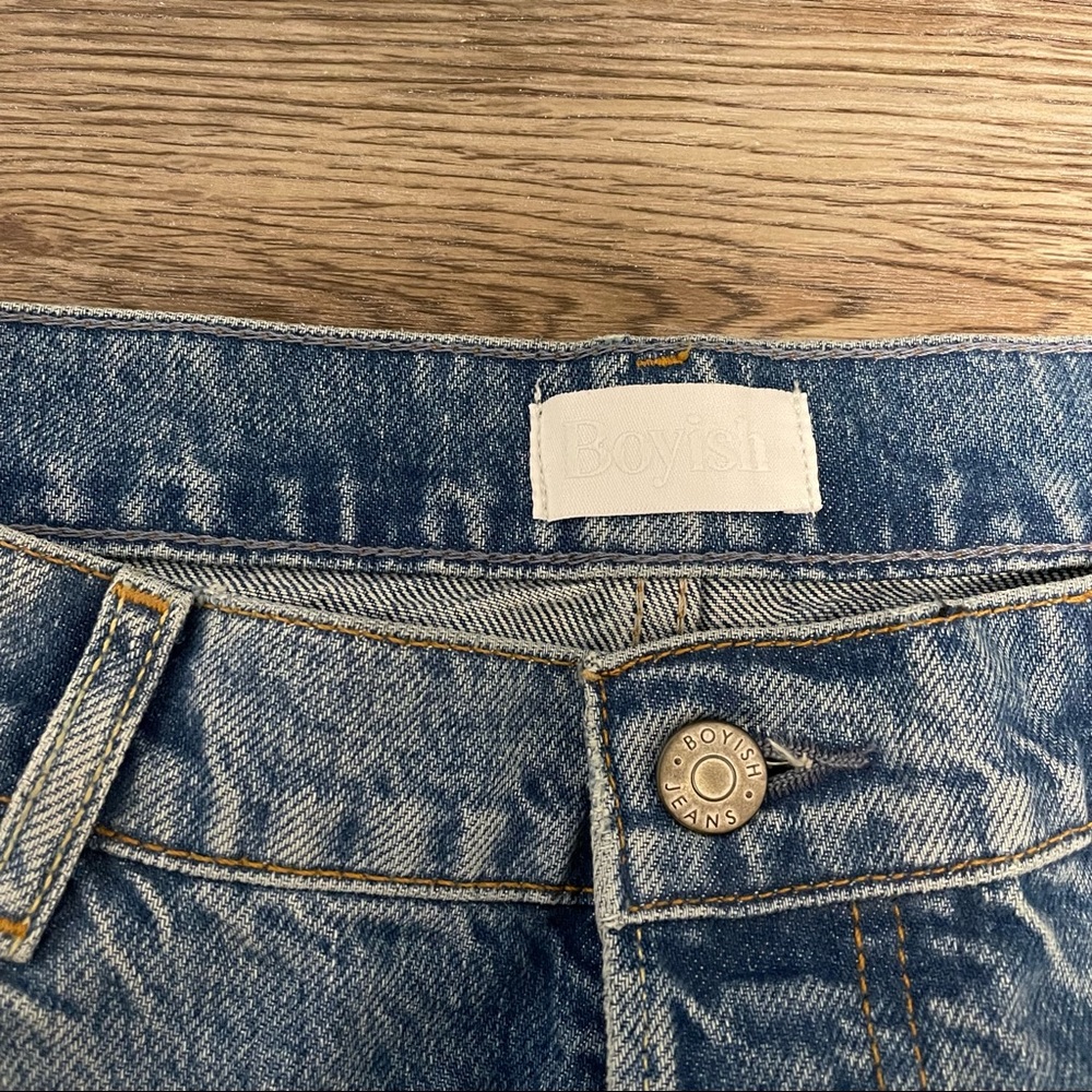 Boyish Jeans The Tommy High-Rise Rigid Straight Jeans (30) - Picture 5 of 7